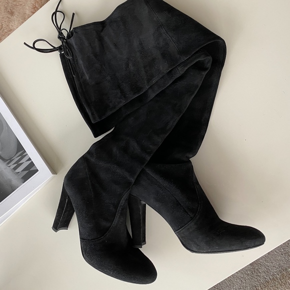 Stuart Weitzman Womens Highland Over-The-Knee Boot - Picture 4 of 8